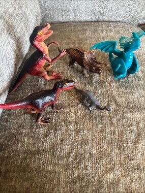 Dinosaur Toy Set for Reptile Play